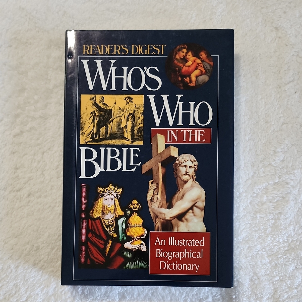 Readers Digest Hardcover Book Who's Who In The Bible
